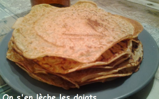 Les crêpes à la bière