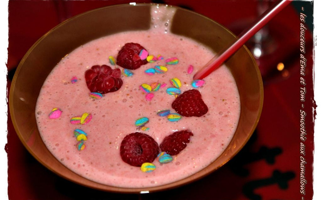 Smoothies aux chamallows