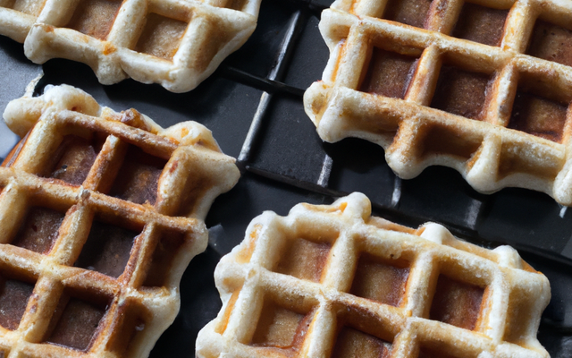 Gaufres vanillées de Christophe Felder