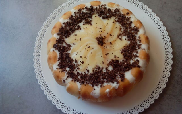 Charlotte aux poires savoureuse