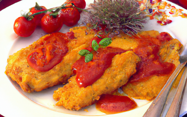 Escalopes à la moutarde tomatée