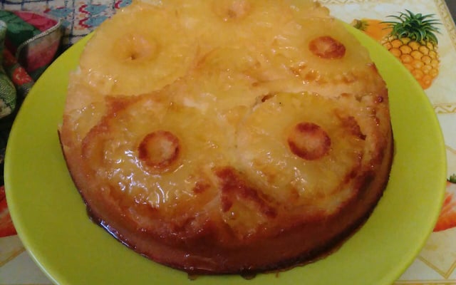 Renversé à l'ananas