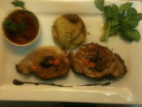 Rôti de porc à l'agenaise