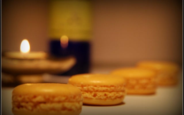 Macarons à la fleur d'oranger