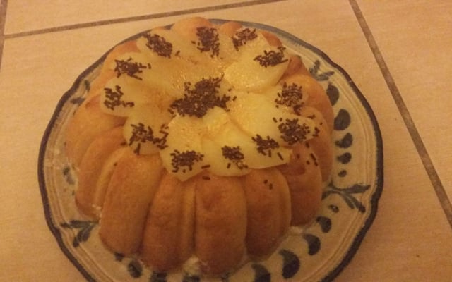 Charlotte aux poires gourmande