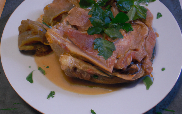 Côtes de porc à la parisienne