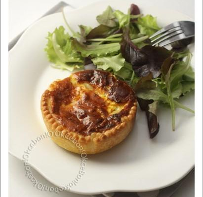 Tarte franc-comtoise au Boursin