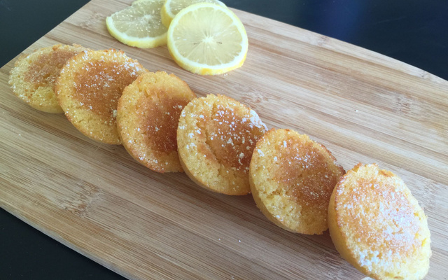 Mini moelleux au citron