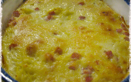 Gratin de courge spaghetti facile