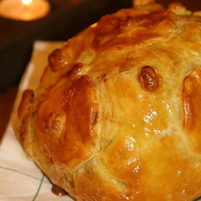 Filet de bœuf au foie gras en habit de fête