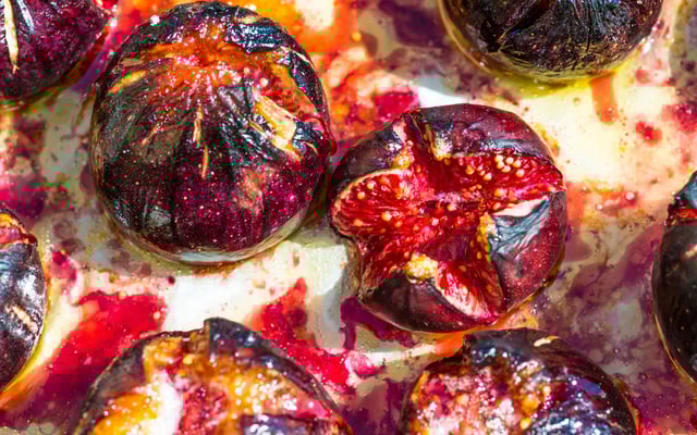 Figues rôties toutes simples