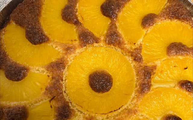 Tarte noix de coco ananas