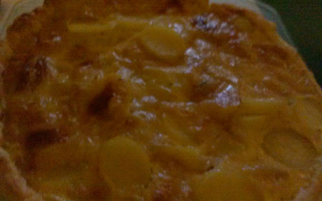 Tarte au Munster et pommes de terre