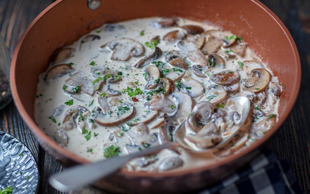 Sauce aux champignons maison