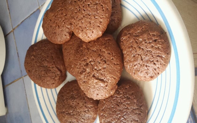 Biscuit brownies-cookies