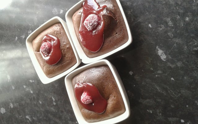 Mini-fondants au chocolat