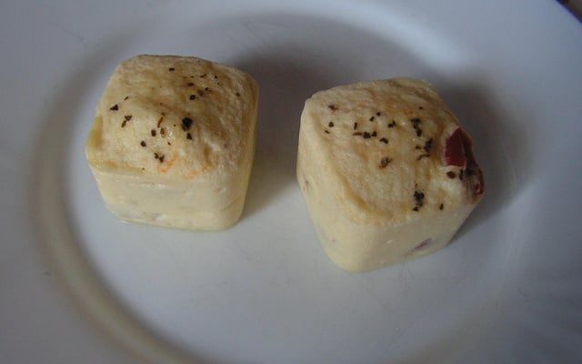 Clafoutis de tomates cerise