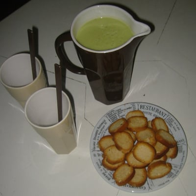 Velouté de courgettes onctueux