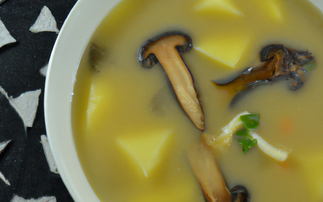 Soupe aux topinambours