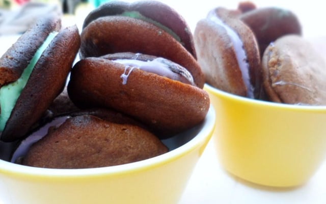 Whoopies chocolat marshmallow