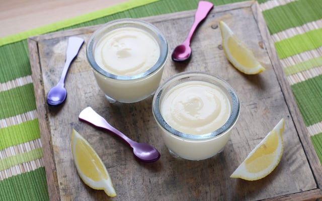 Petits pots de crème au citron au Cuisine Companion