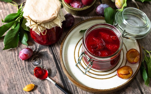 Prunes à l'eau de vie