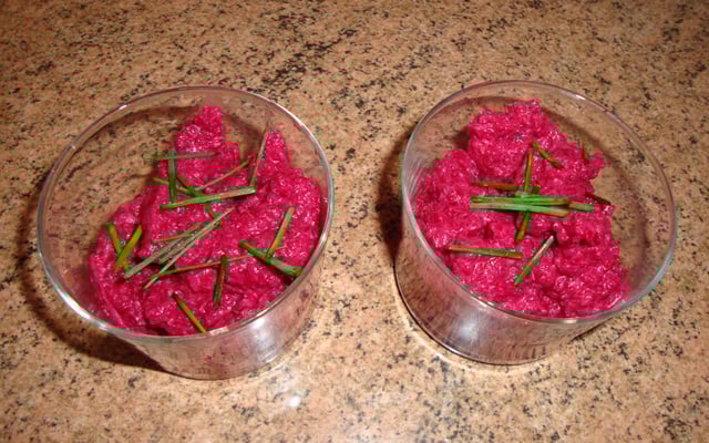 Crème de betterave maison