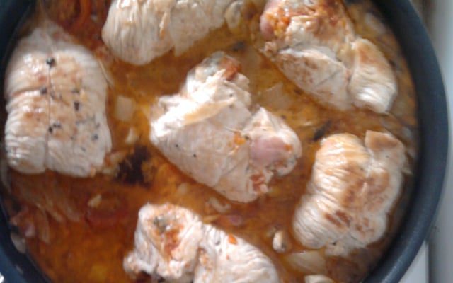 Escalope de dinde au roquefort