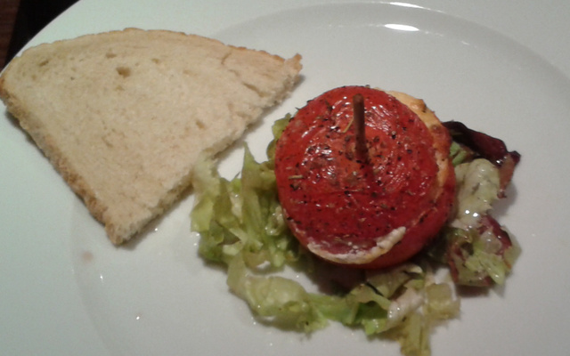 Tomates au chèvre roties