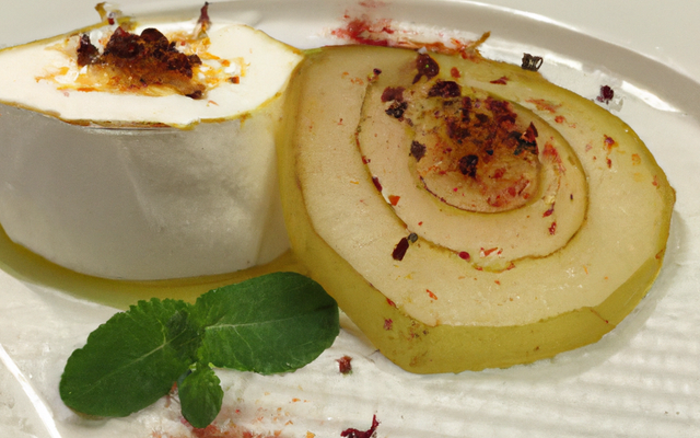 Chèvre chaud à la poire tapée