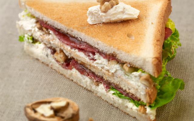 Le club sandwich champêtre