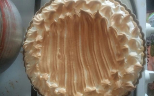 Tarte au citron meringuée à partager