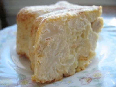 Timbale de chou fleur au thon
