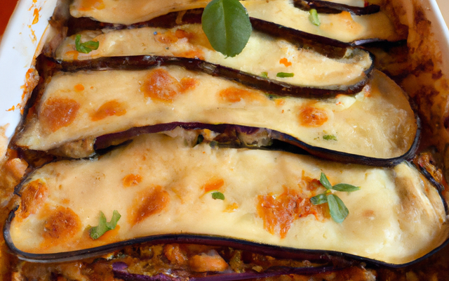 Lasagnes d'aubergines maison