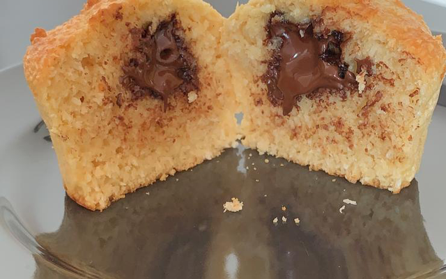 Moelleux coco, cœur de chocolat