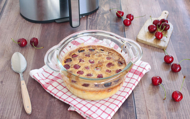 Clafoutis aux cerises au Air Fryer
