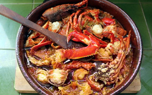 Ragoût de langouste (Caldereta de langosta)