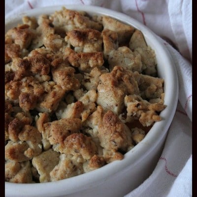 Crumble de potimarron