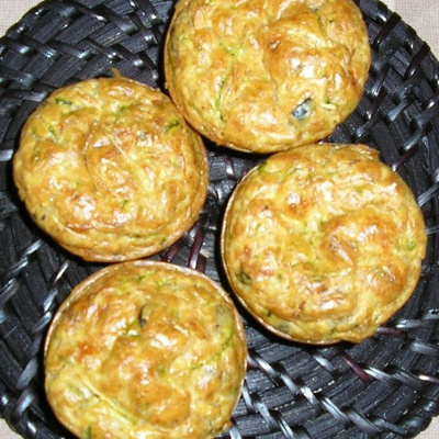Muffins de courgettes aux olives