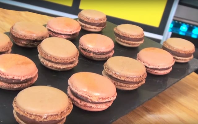 Macarons au chocolat