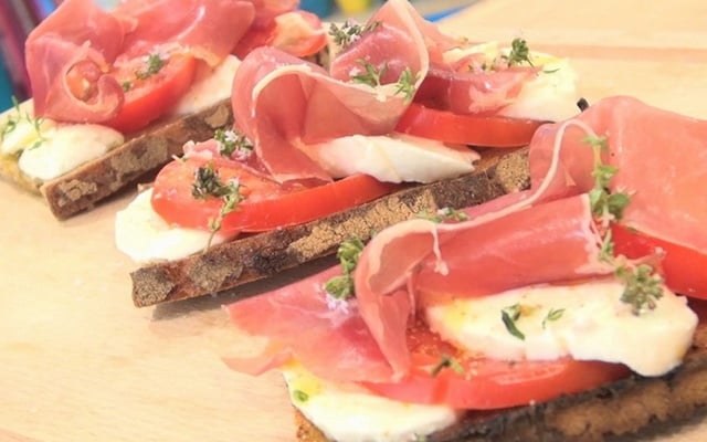 Bruschetta à l'Italienne