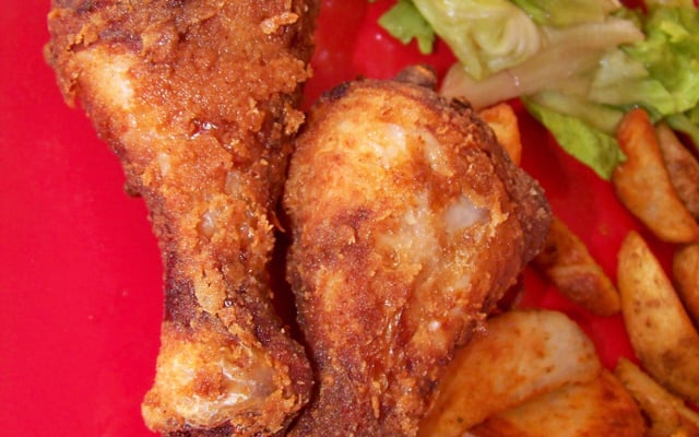 Manchons de poulet panés