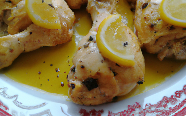 Poulet au citron et gingembre