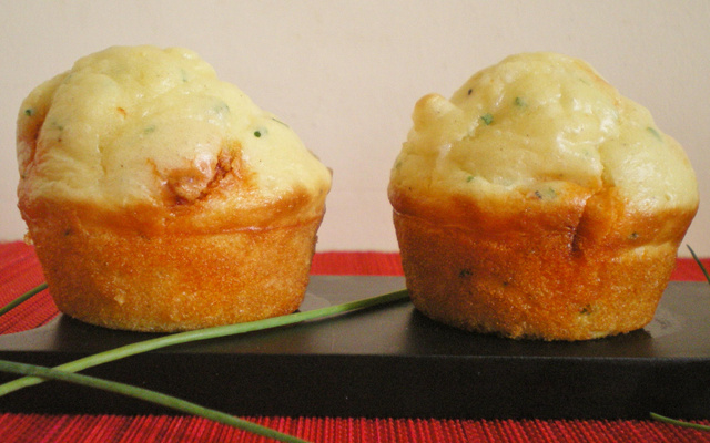 Muffins chèvre et chorizo