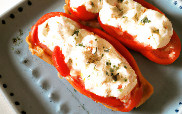 Aumonieres à la ricotta et à la tomate