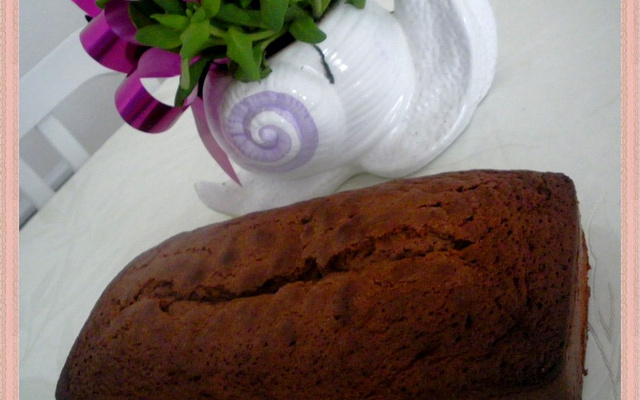 Cake fondant au chocolat classique