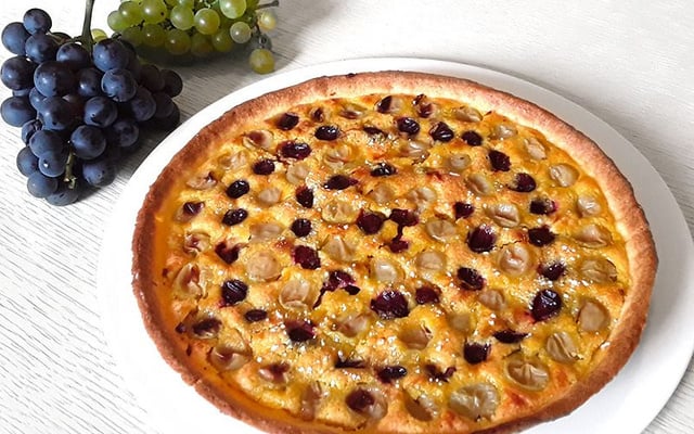 Tarte aux 2 raisins