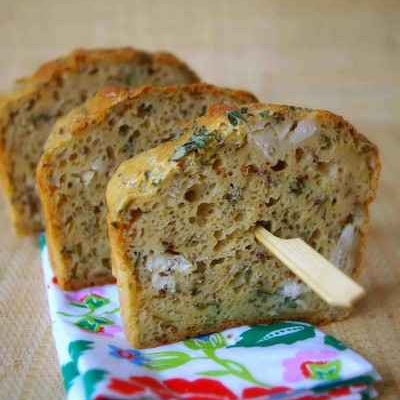 Cake au cidre, poulet et estragon