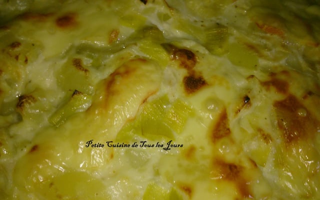 Tarte "J'aime pas la tarte aux poireaux"