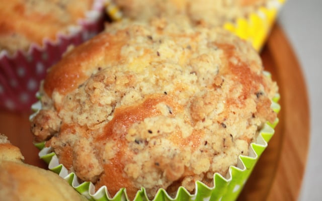 Muffins crumble au Nutella